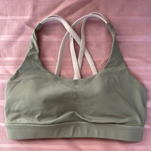 Lulu lemon mint green strappy sports bra NWOT
